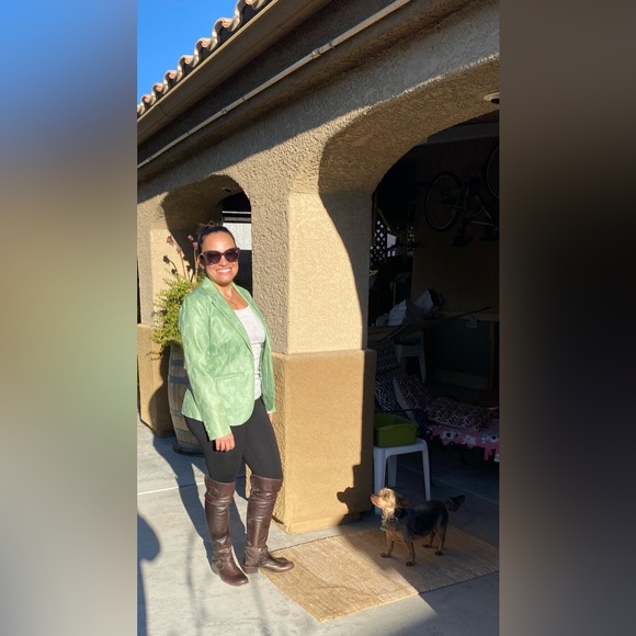 Green Blazer sz S/M - Picture 5 of 12